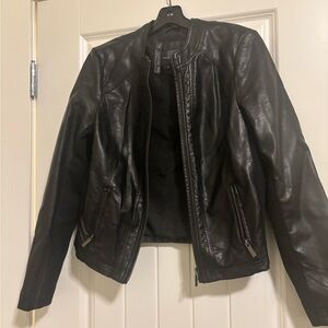 The Limited Black Faux Leather Jacket